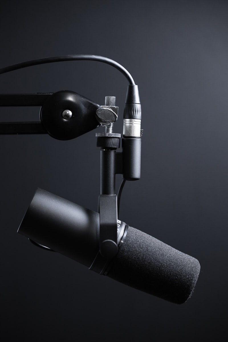 Registrazione di un podcast video